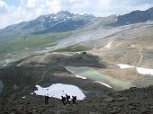 Salita dal Rif. Pizzini al Rif. Casati e ascensione al Cevedale il 1 agosto 2009 , esc. al Lago dei Caprioli in Val di Sole il 2  - FOTOGALLERY